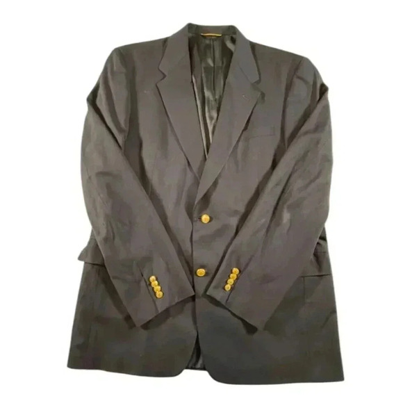 Hart Schaffner & Marx Gold Trumpeter Wool Blazer – Size 44L - Picture 2 of 7